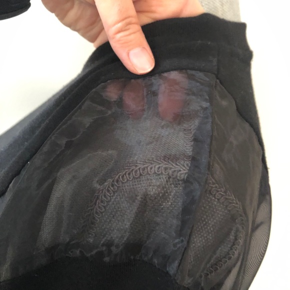 Cheap Monday sheer panel sleeve sweatshirt top black colour - Picture 6 of 7